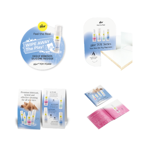 Pjur® Toy Series Merch Kit - English/French