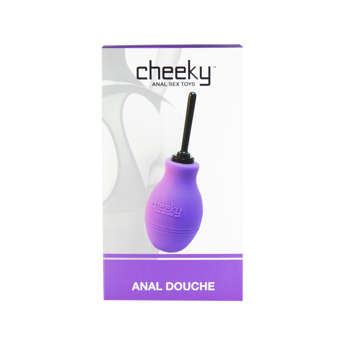 Cheeky Anal Sex Toys Anal Douche - Purple
