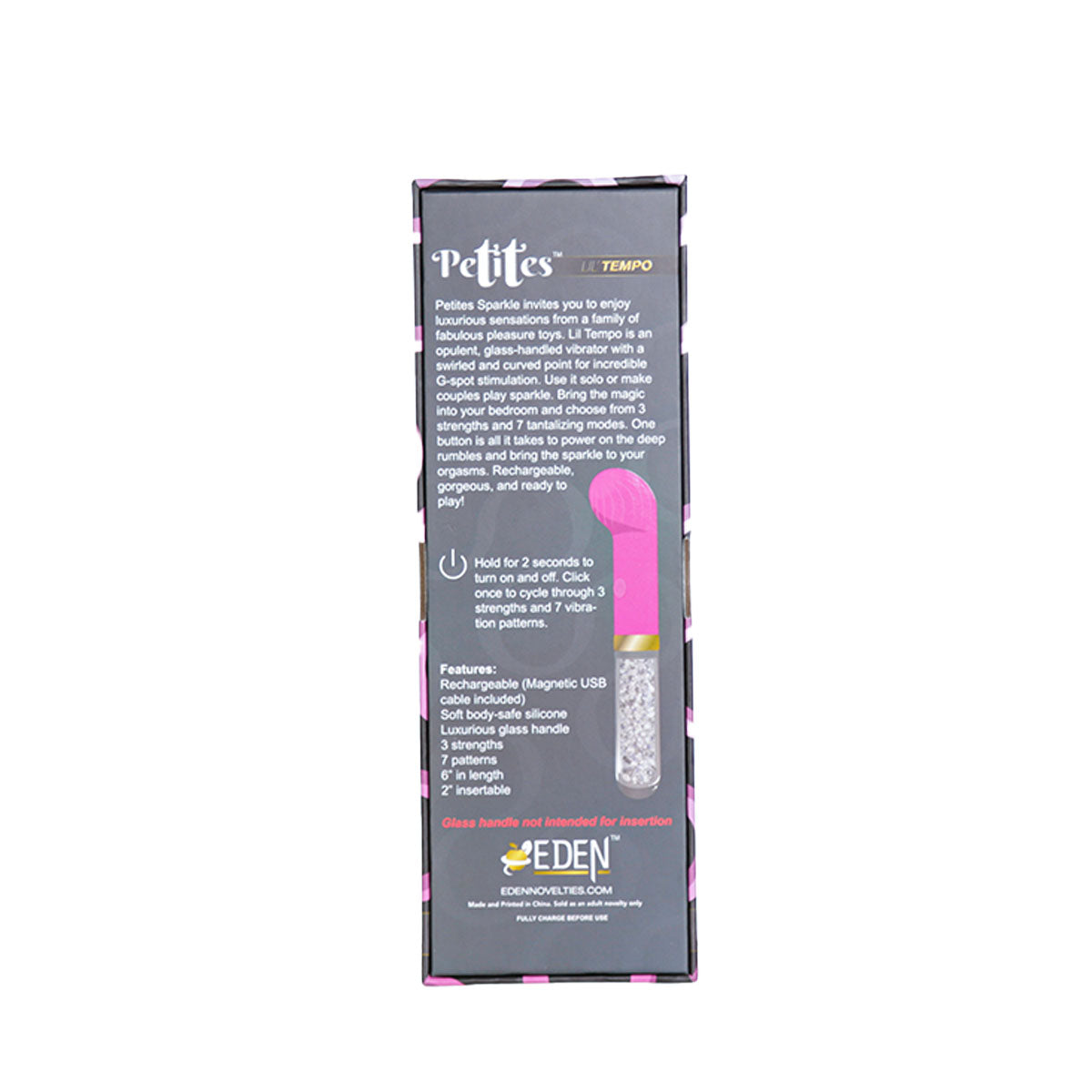 Petites Lil’ Tempo Vibrator - Fuchsia