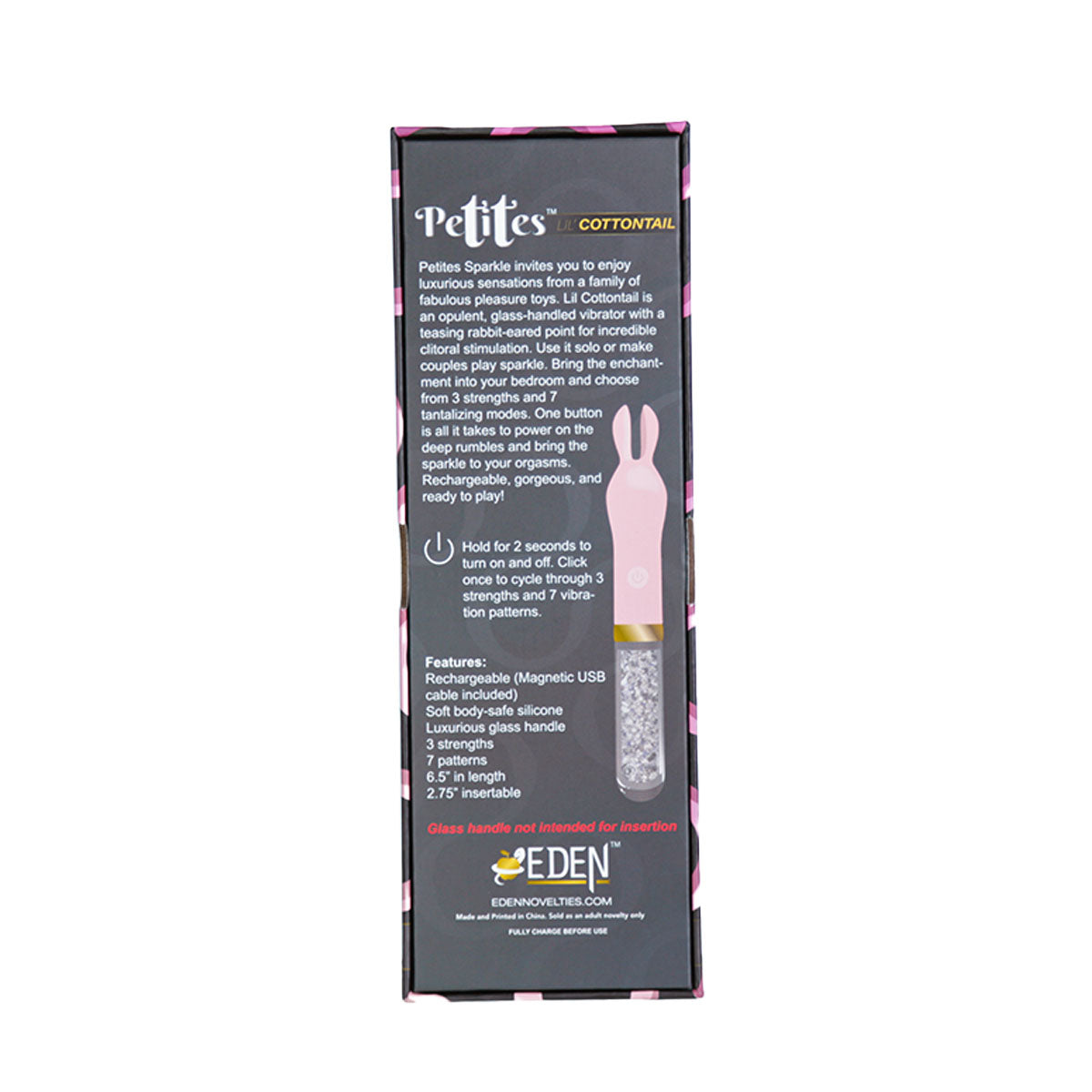 Petites Lil’ Cottontail Vibrator - Pink