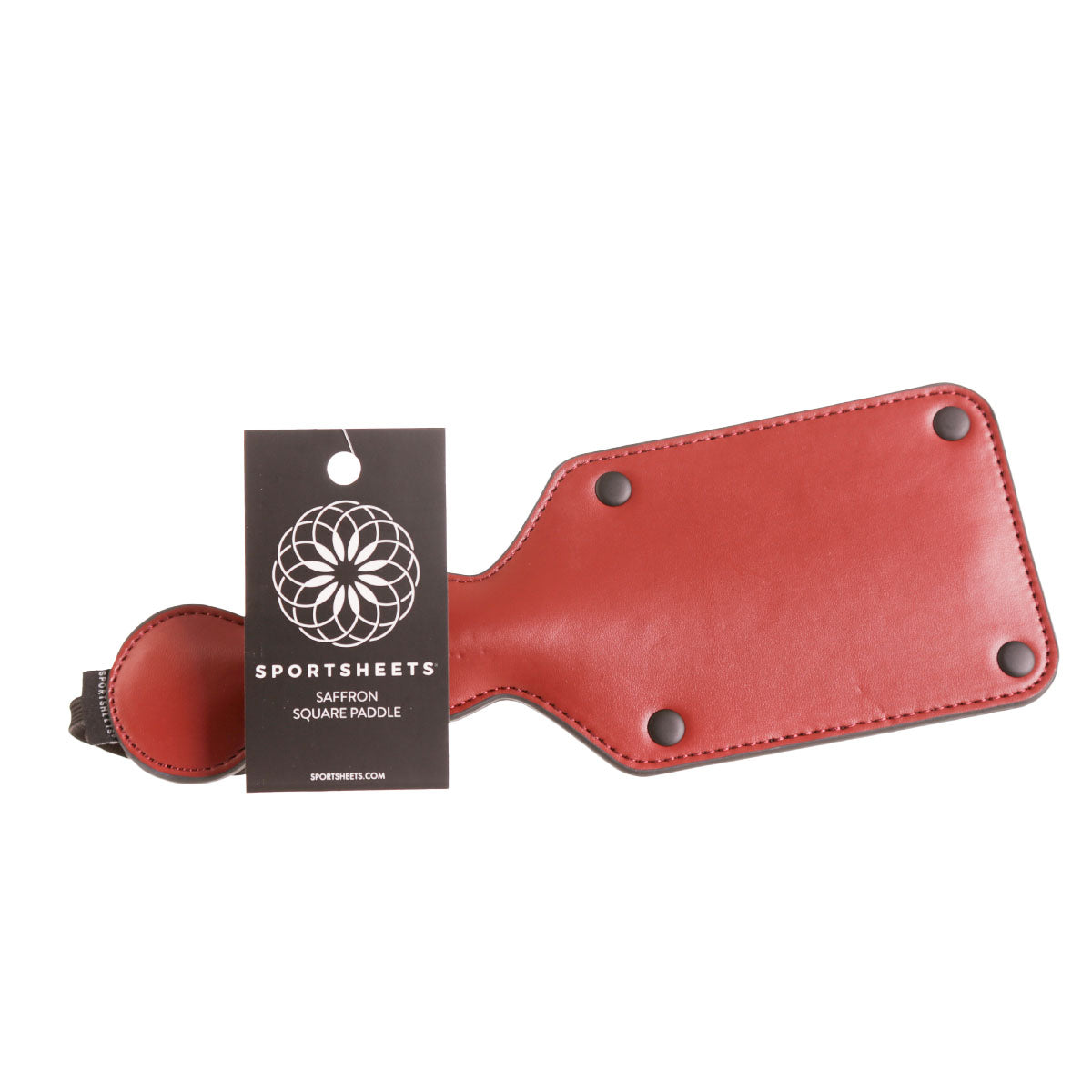 Sportsheets Saffron Square Paddle – Red
