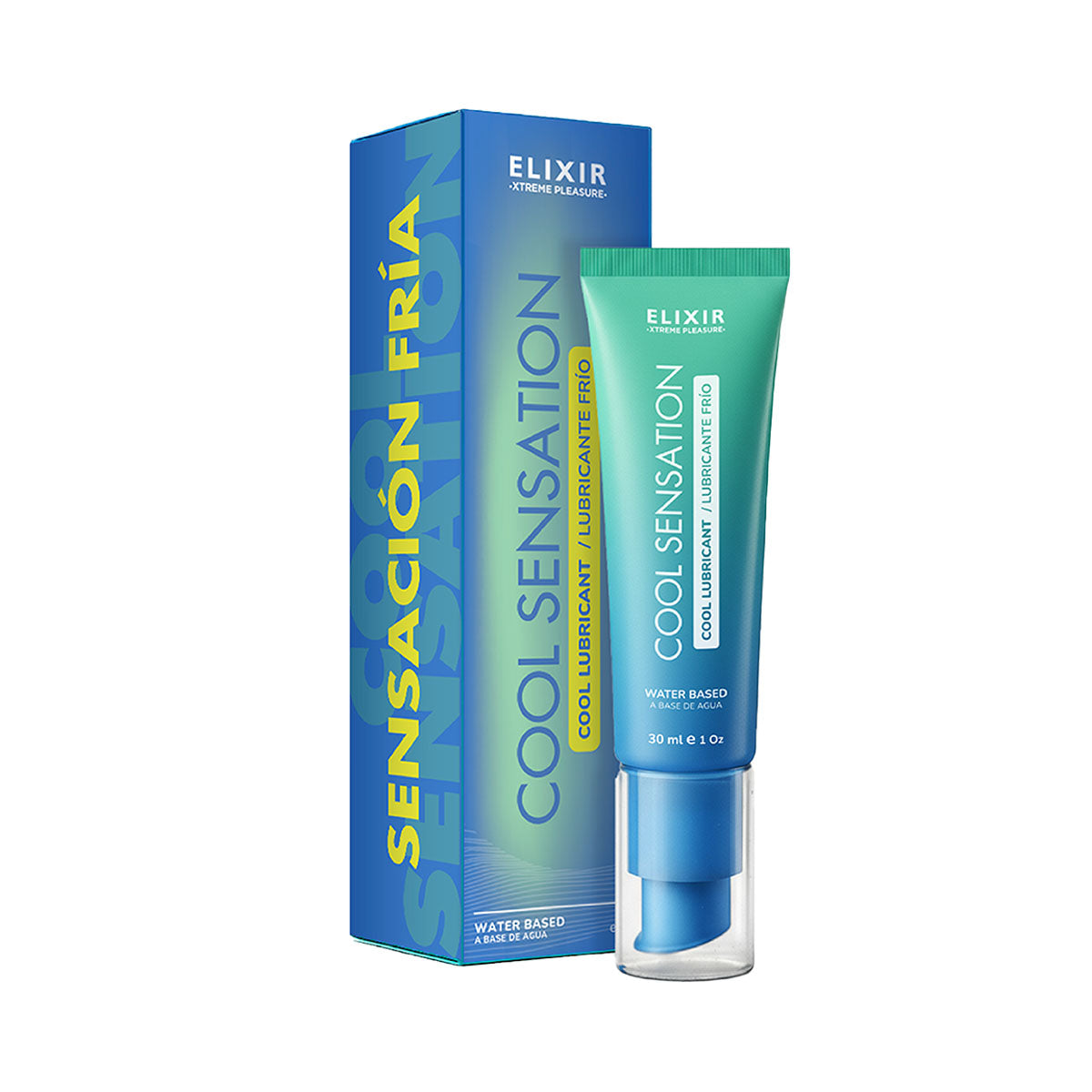 Elixir – Cool Sensation – Cooling Intimate Gel – 30 mL/1 oz