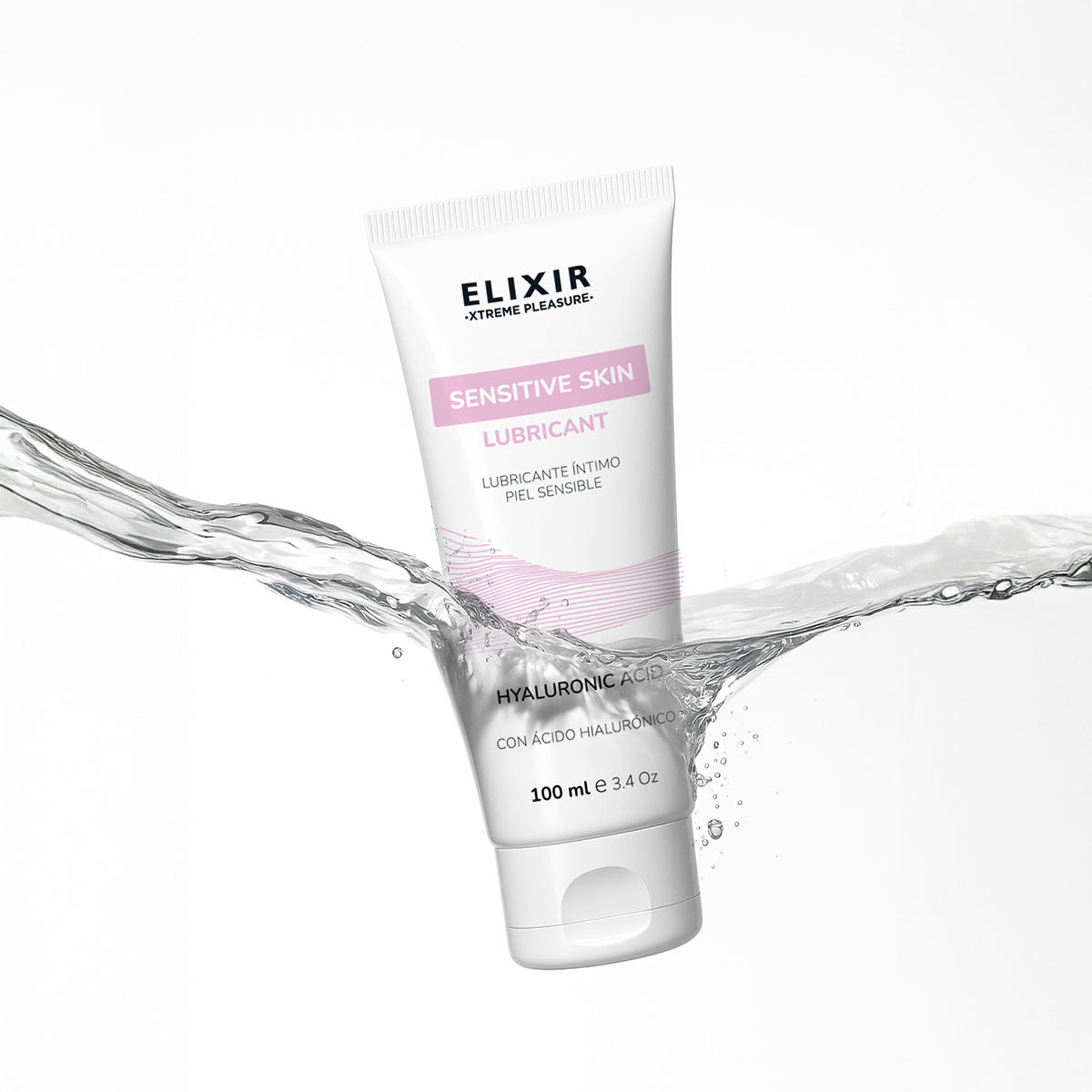 Elixir – Sensitive Skin Lubricant – Water-Based – 100 mL/3.4 oz.