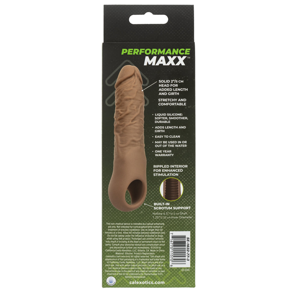 CalExotics® – Performance Maxx – Liquid Silicone Stud® – 6.5”