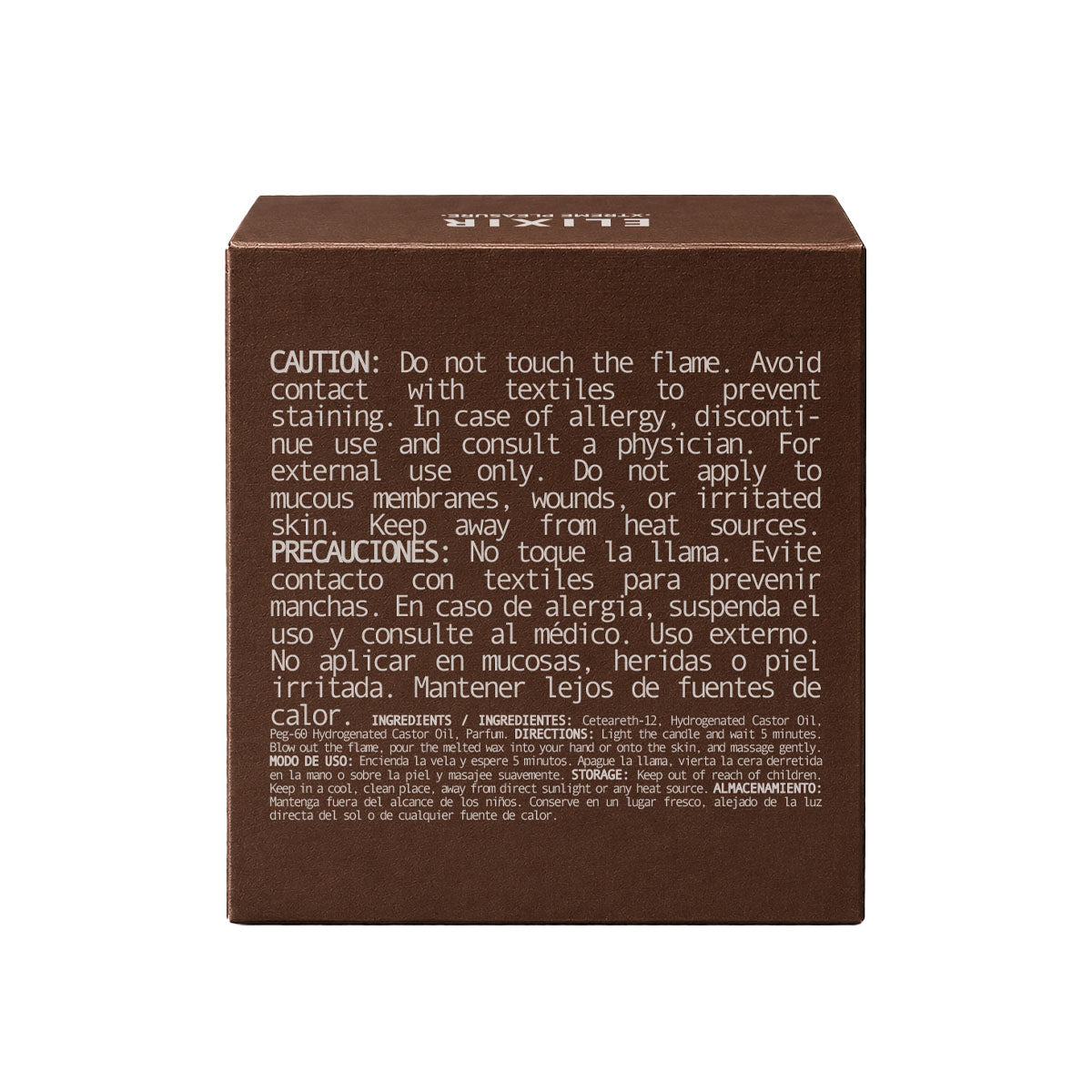 Elixir – Body Massage Candle – Woody Aroma – 30 g/1 oz