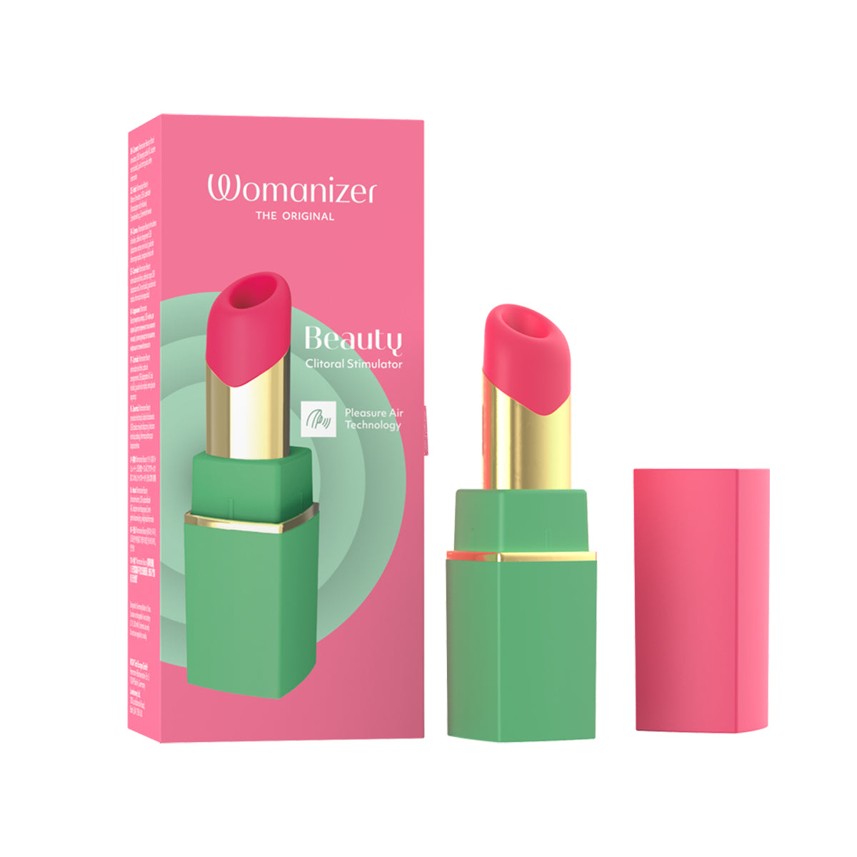 Womanizer® - Beauty – Clitoral Stimulator – Green/Pink