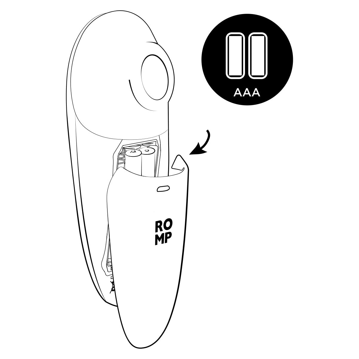 ROMP Switch X Clitoral Stimulator – Orange - BMS Enterprises