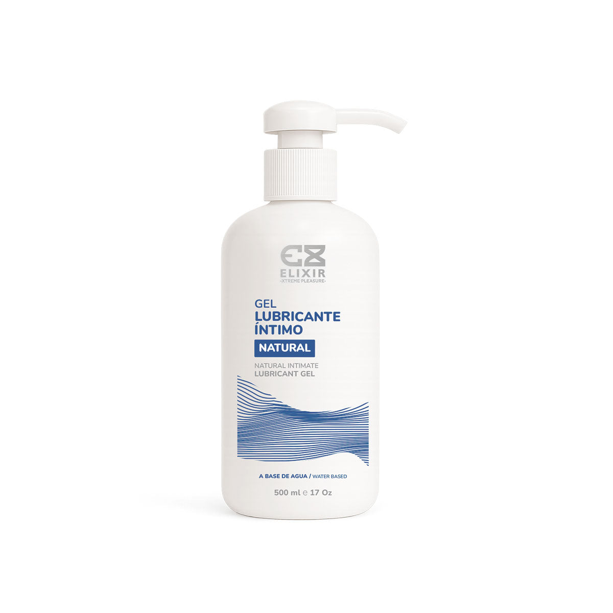 Elixir – Natural Intimate Lubricant Gel – Water-Based – 500 mL/17 oz