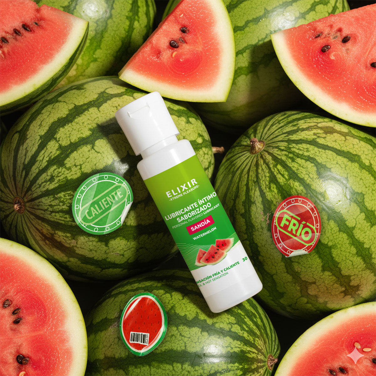 Elixir – Personal Flavored Lubricant – Watermelon – 30 mL/1 oz