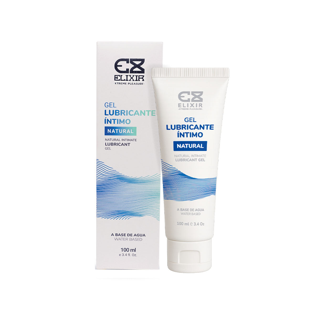 Elixir – Natural Intimate Lubricant Gel – Water-Based – 100 mL/3.4 oz