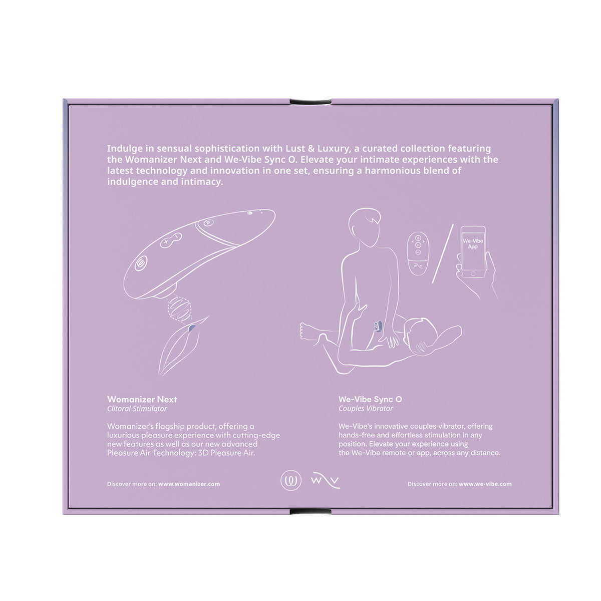 We-Vibe &amp; Womanizer Lust &amp; Luxury Collection