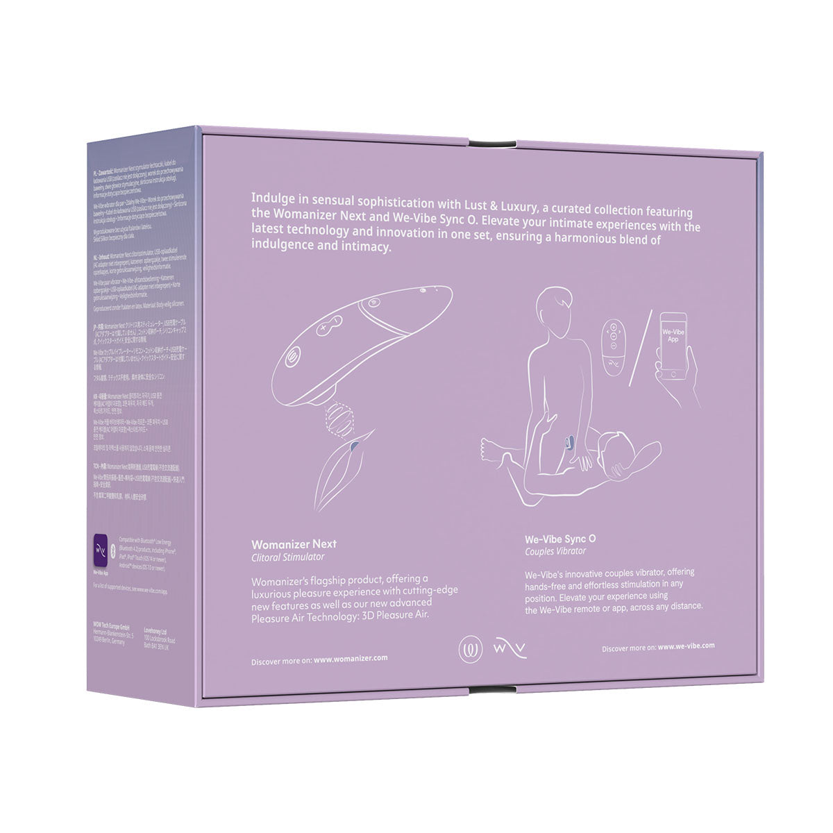 We-Vibe &amp; Womanizer Lust &amp; Luxury Collection