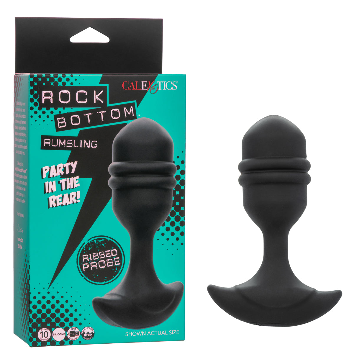 CalExotics® – Rock Bottom – Rumbling Ribbed Probe