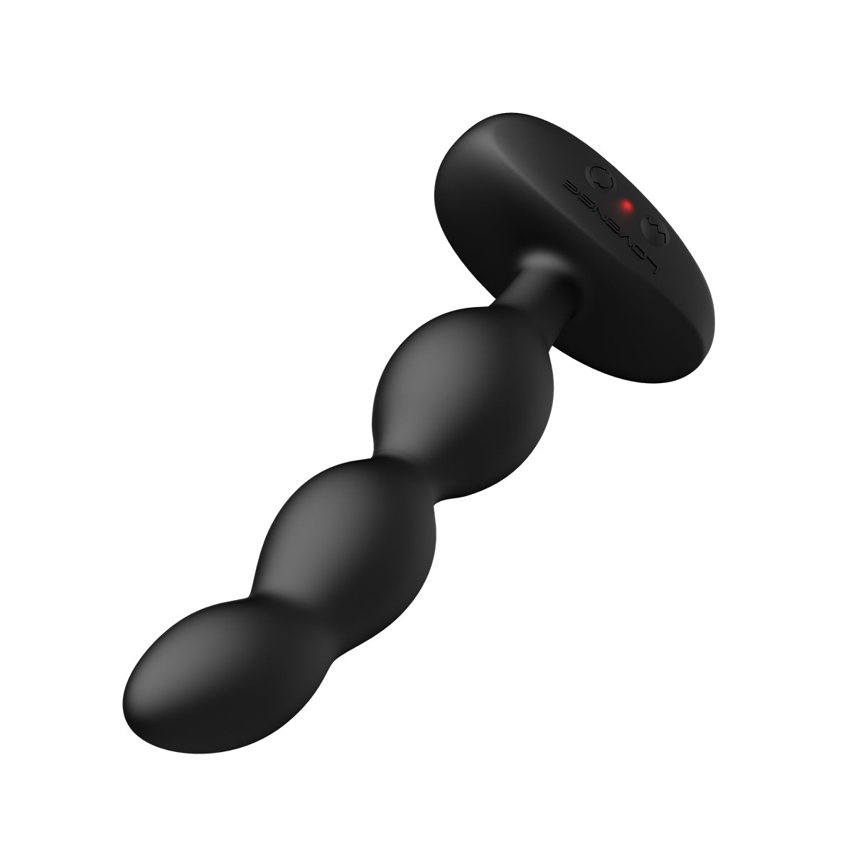 Lovense Ridge Vibrating &amp; Rotating Anal Beads - Black