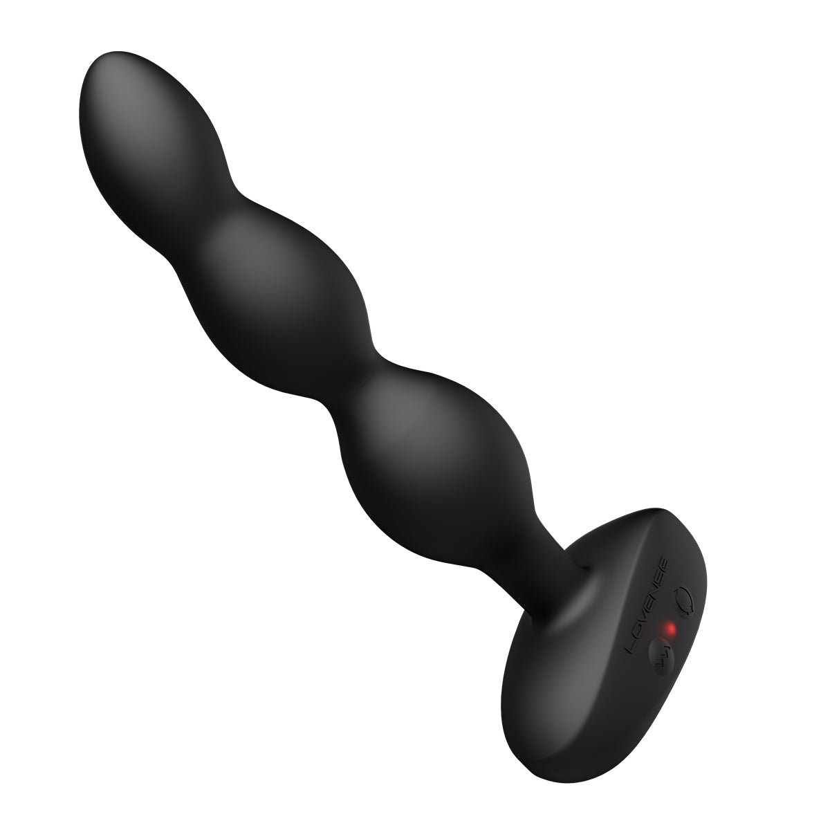 Lovense Ridge Vibrating &amp; Rotating Anal Beads - Black