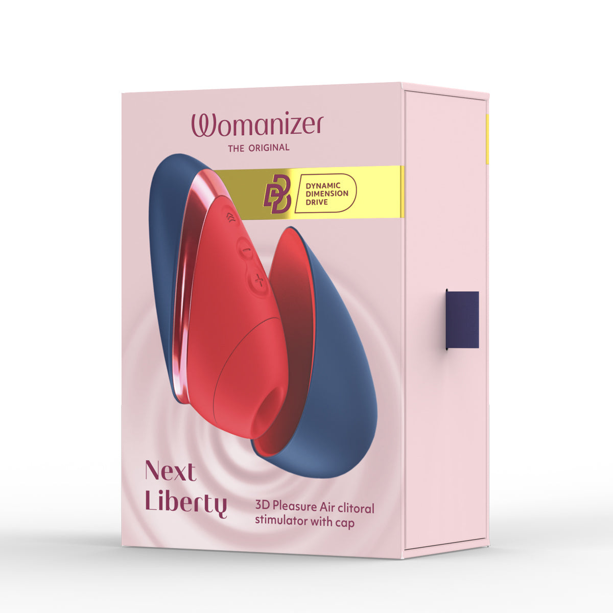 Womanizer® - Next Liberty – Clitoral Stimulator – Blue/Red