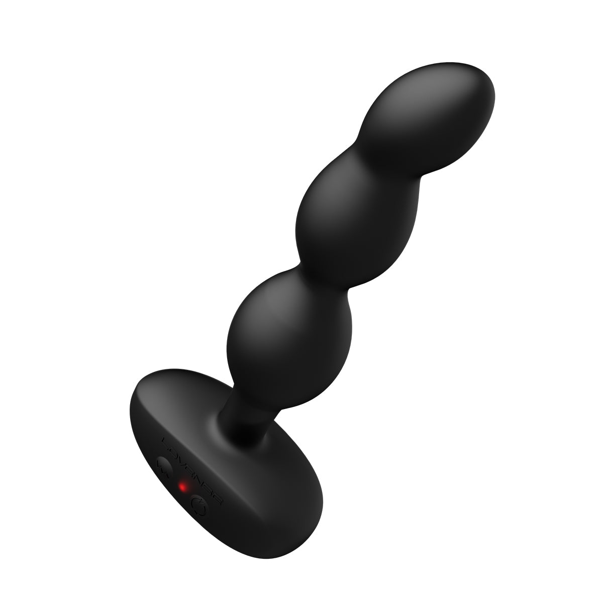 Lovense Ridge Vibrating &amp; Rotating Anal Beads - Black