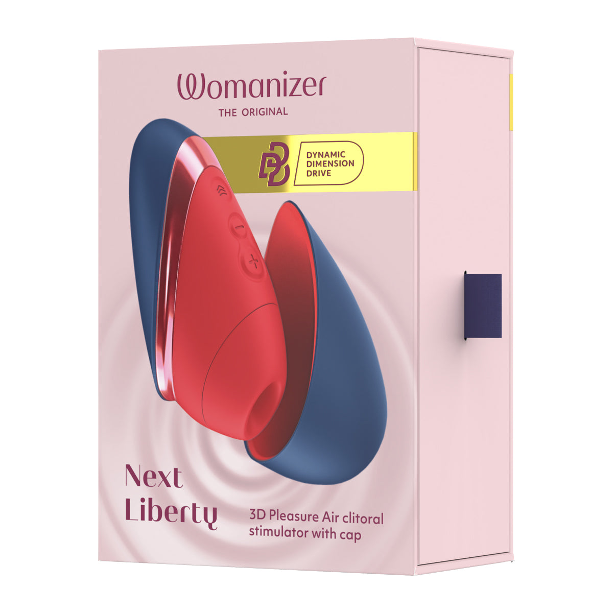 Womanizer® - Next Liberty – Clitoral Stimulator – Blue/Red