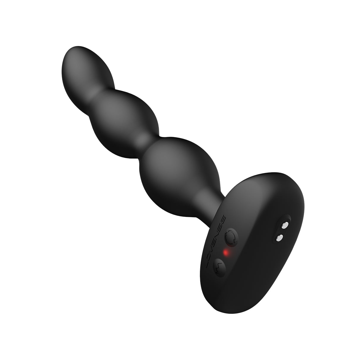 Lovense Ridge Vibrating &amp; Rotating Anal Beads - Black