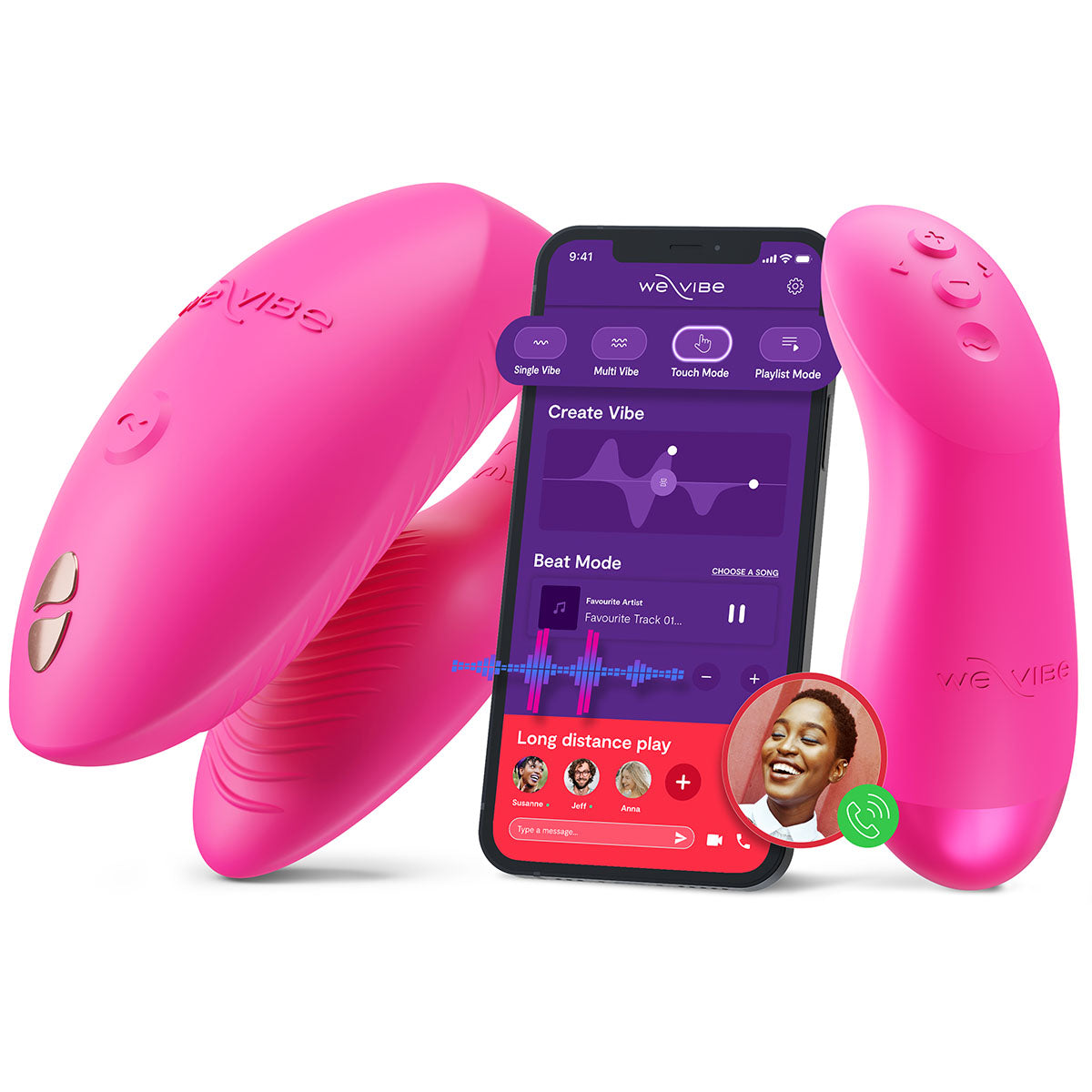We-Vibe Chorus Pro – Electric Pink