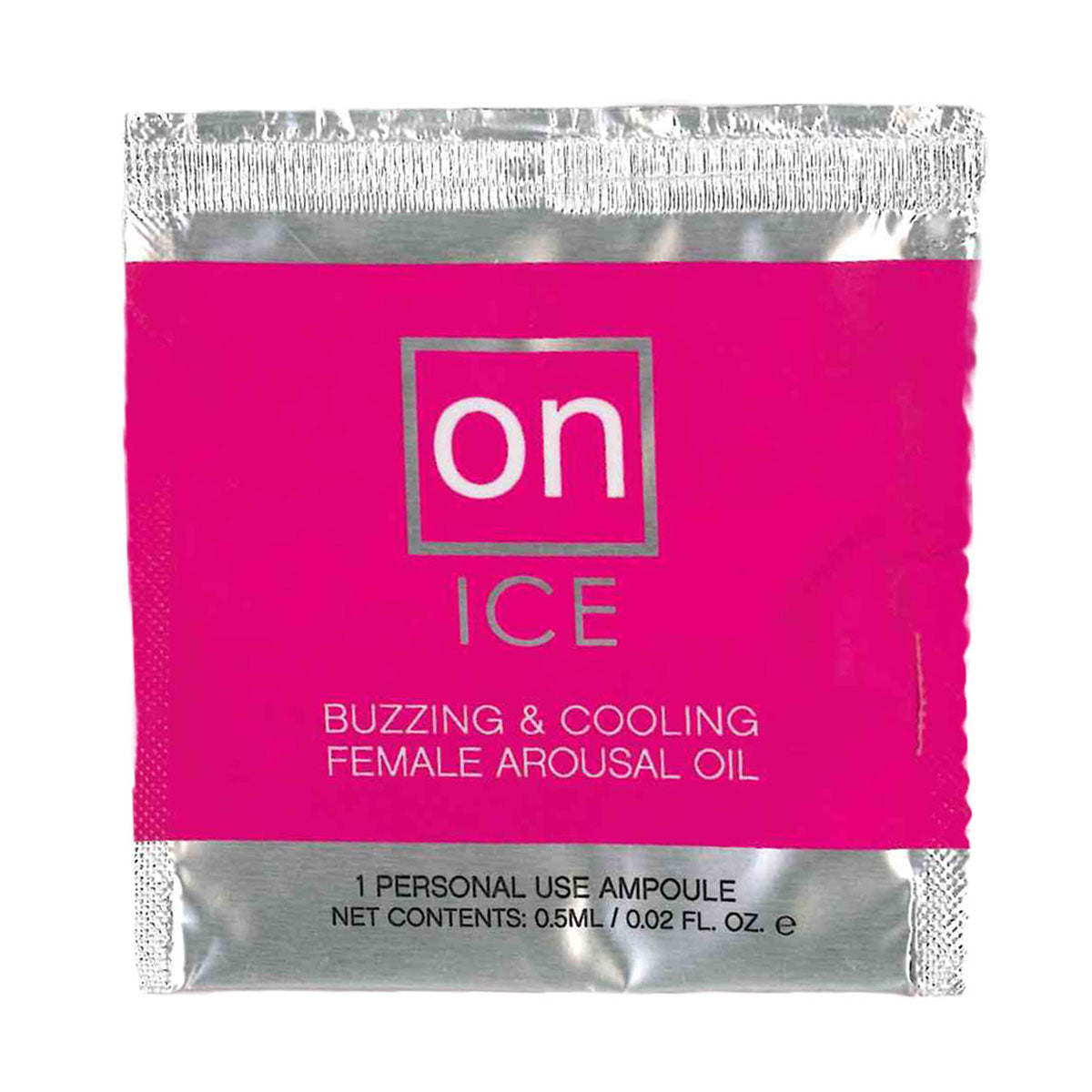 Sensuva – ON - ICE - Buzzing &amp; Cooling Female Arousal Oil – Foil 0.5ml/0.002 fl oz.