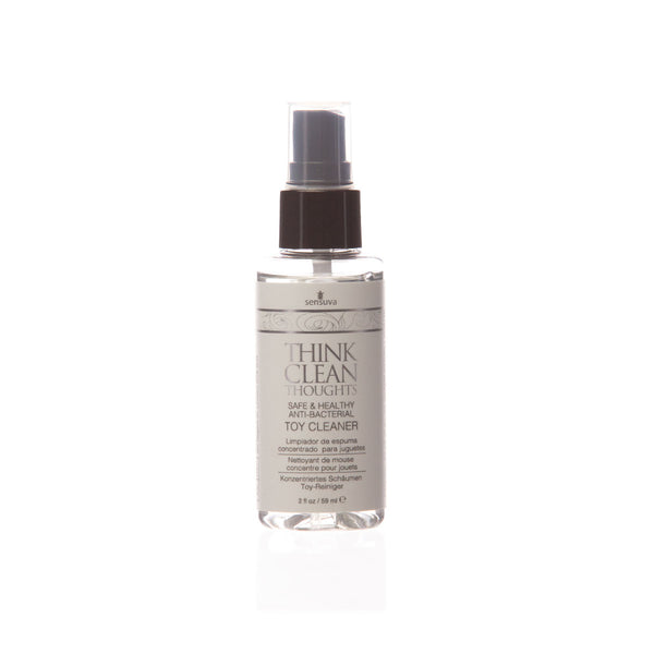 Sensuva Think Clean Thoughts Anti Bacterial Toy Cleaner 2oz - BMS ...