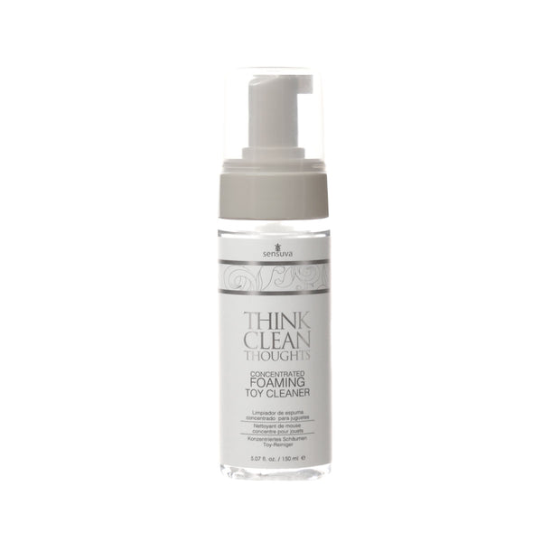 Sensuva Think Clean Thoughts Foaming Anti Bacterial Toy Cleaner 5.07oz ...