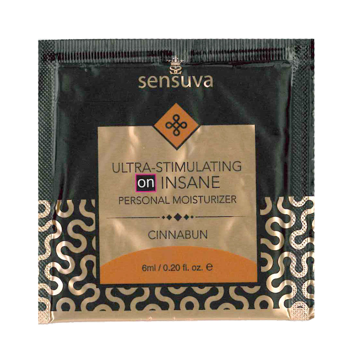 Sensuva – Ultra-Stimulating ON INSANE - Cinnabun - Foil 6ml/0.20 fl oz.