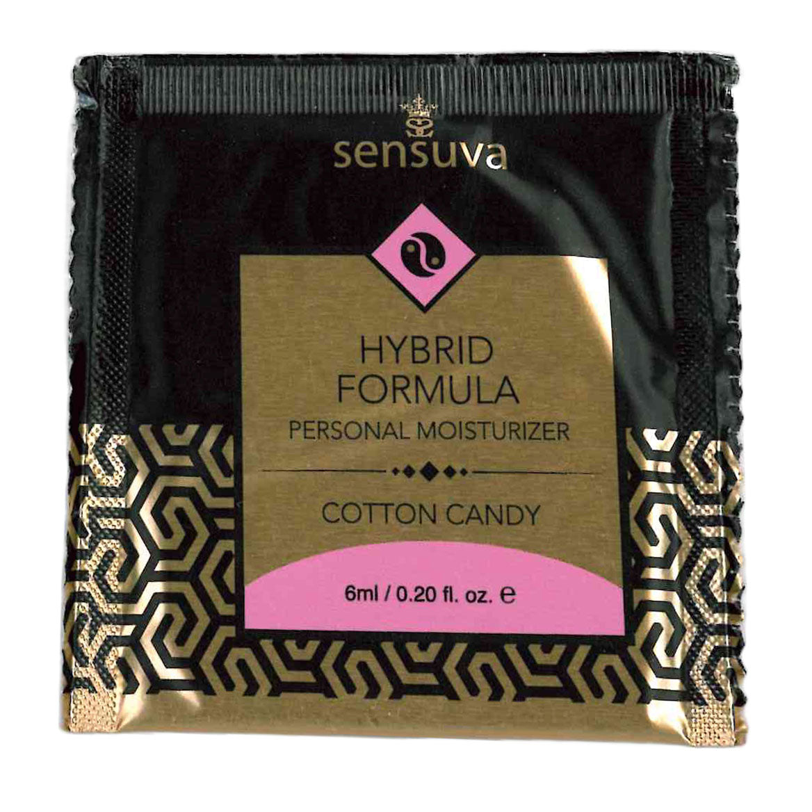 Sensuva – Hybrid Formula Personal Moisturizer - Cotton Candy - Foil 6ml/0.20 fl oz.