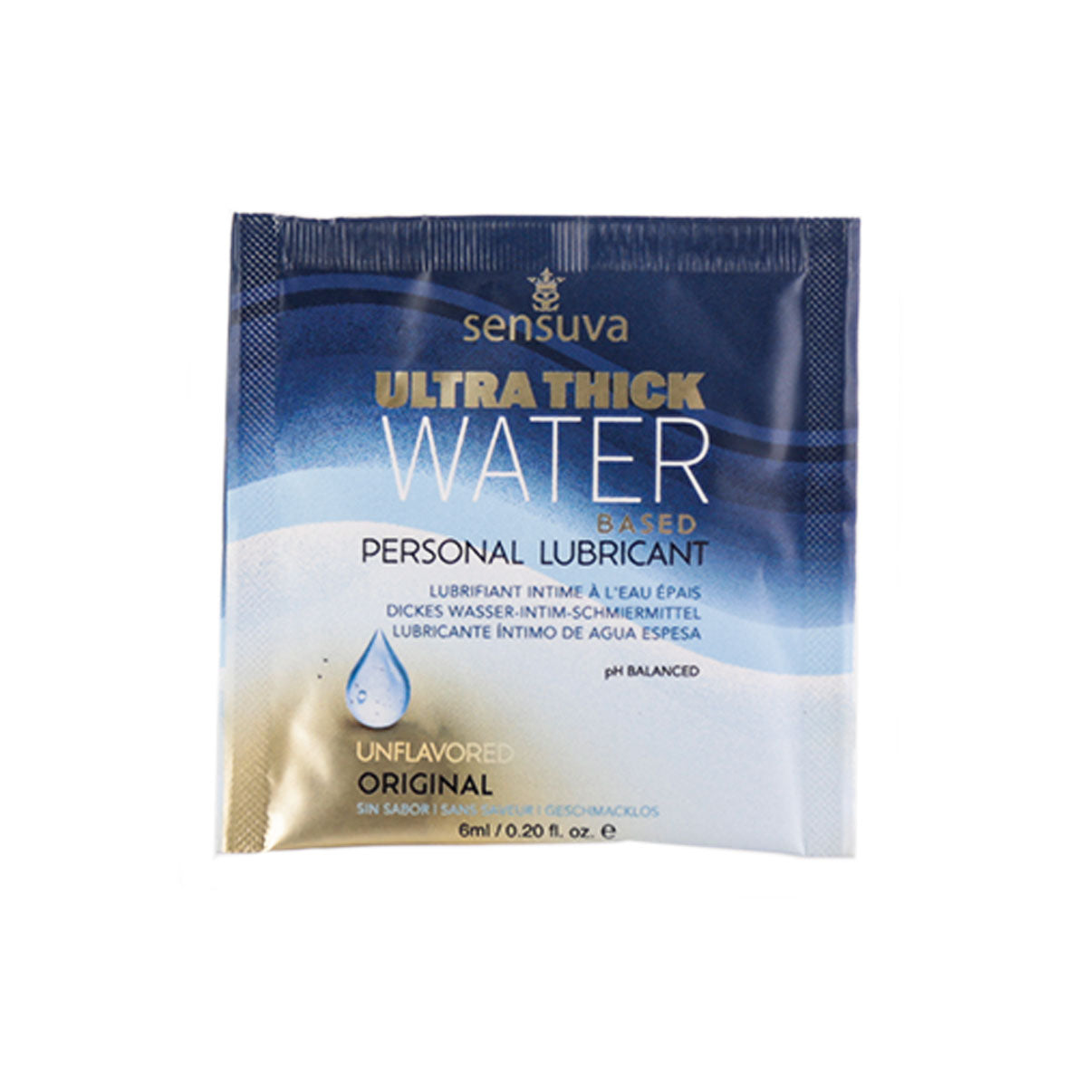 Sensuva Ultra-Thick Water-Based Formula – Personal Moisturizer – 6ml/0.20 oz