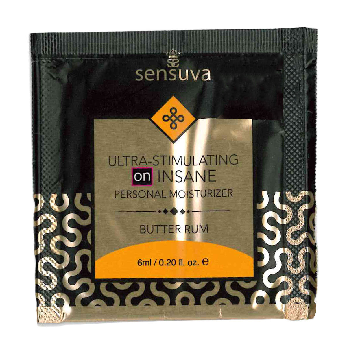 Sensuva – Ultra-Stimulating ON INSANE - Butter Rum - Foil 6ml/0.20 fl oz.