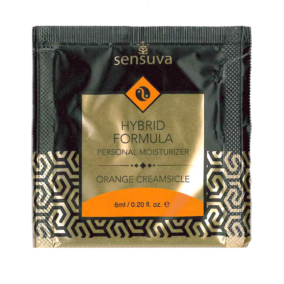 Sensuva – Hybrid Formula Personal Moisturizer - Orange Creamsicle - Foil 6ml/0.20 fl oz.