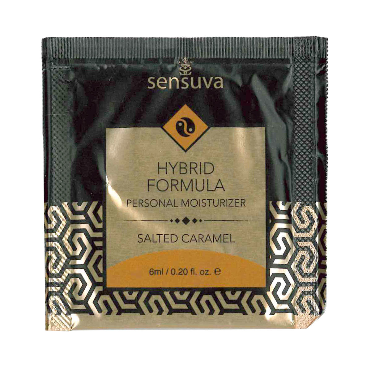 Sensuva – Hybrid Formula Personal Moisturizer - Salted Caramel - Foil 6ml/0.20 fl oz.