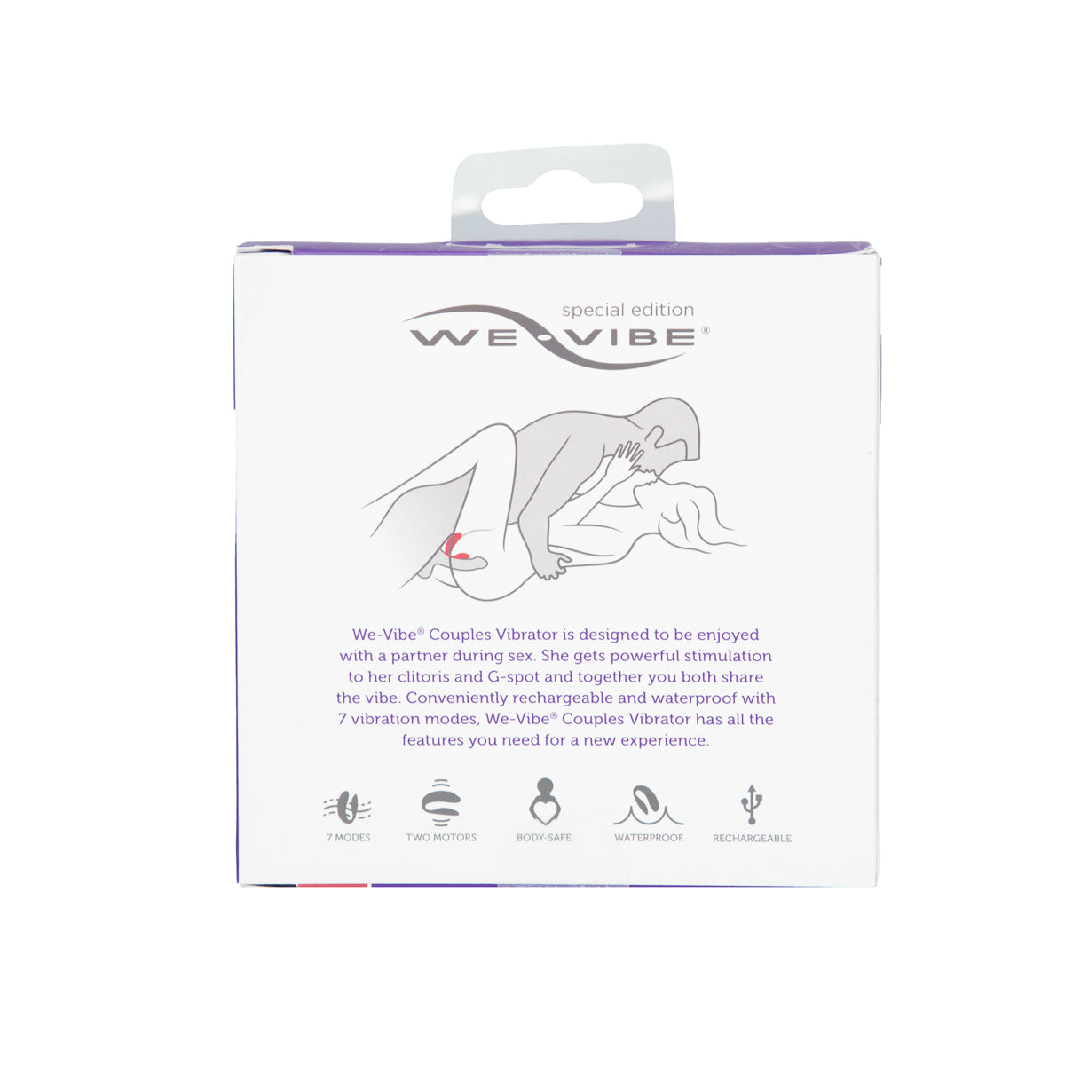 We-Vibe - Special Edition Rechargeable Couples Vibrator - Red - BMS Enterprises We-Vibe - Special Edition Rechargeable Couples Vibrator - Red - BMS Enterprises