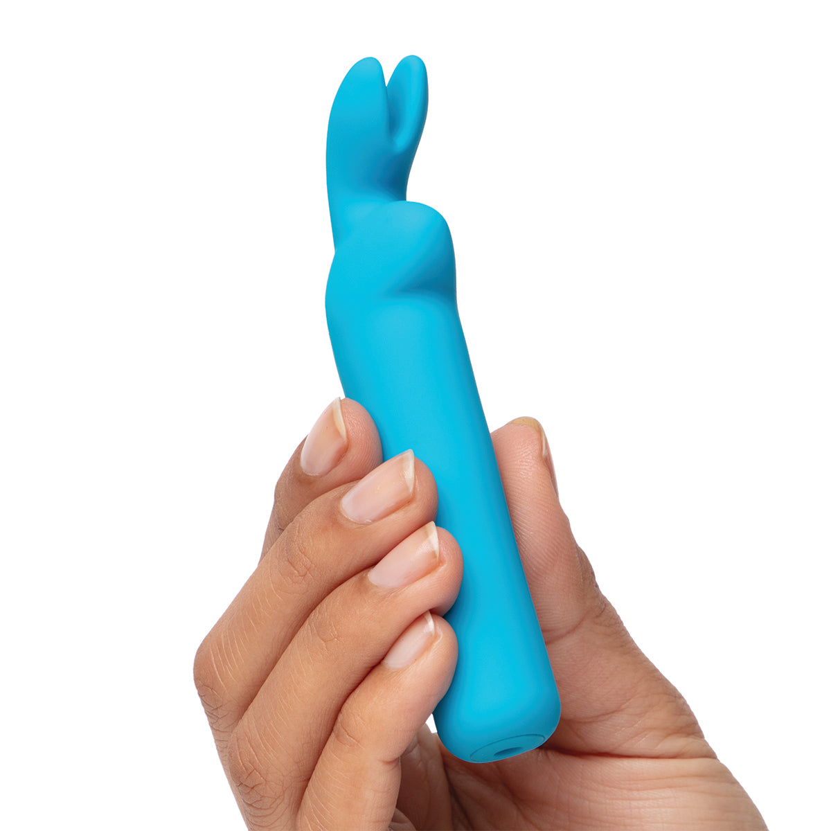 Happy Rabbit – Rechargeable Rabbit Ears Bullet Vibrator – Blue