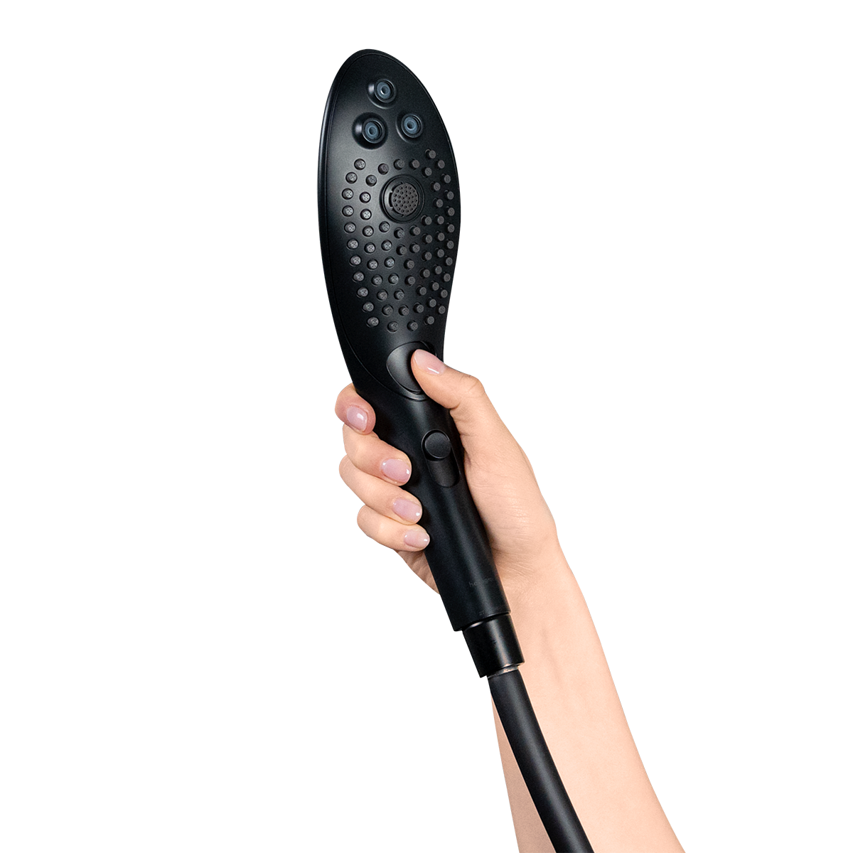 Womanizer® - Wave - Combined Shower Head &amp; Water Massage Clitoral Stimulator - Black