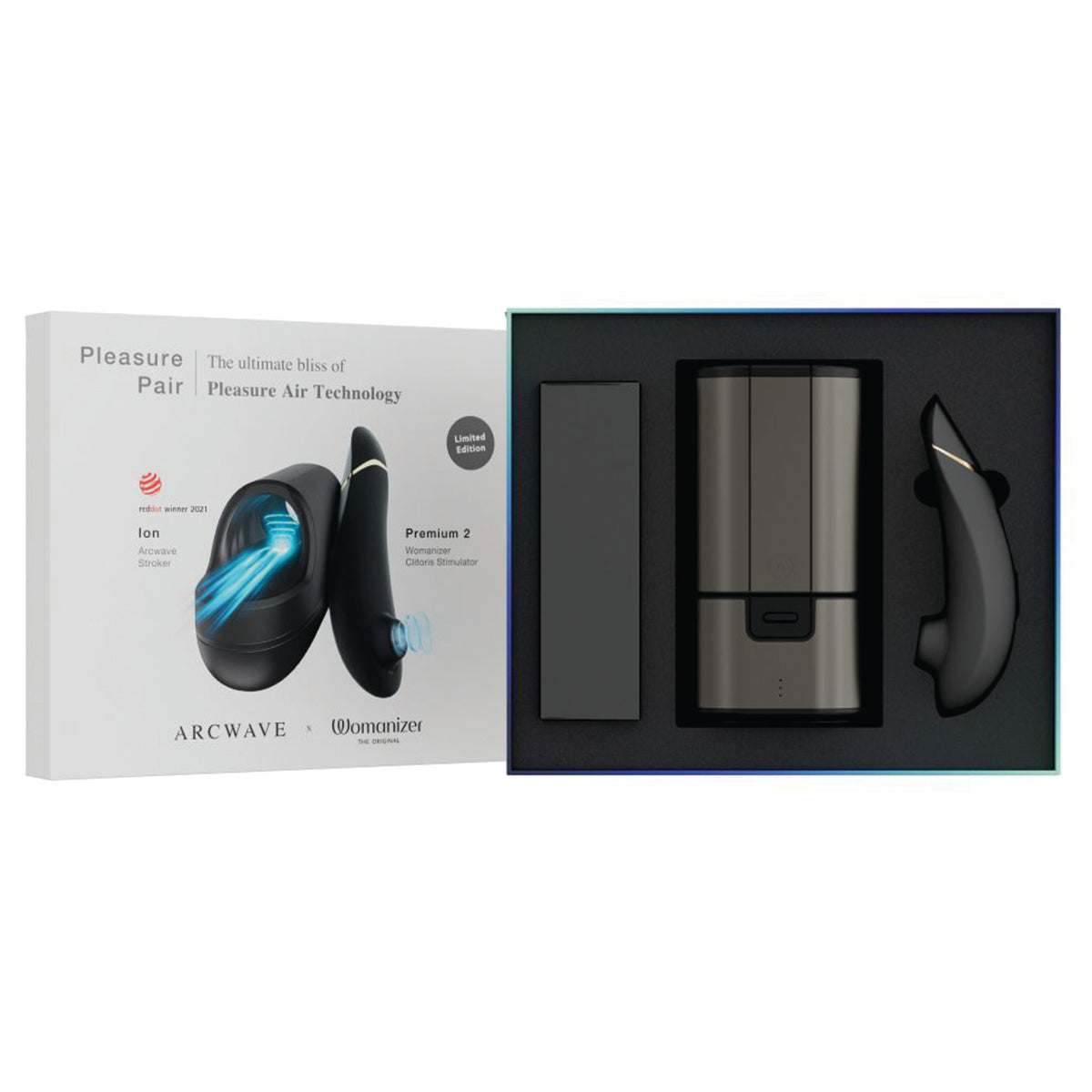 Arcwave X We-Vibe® - Limited Edition - Pleasure Pair Kit  - Black