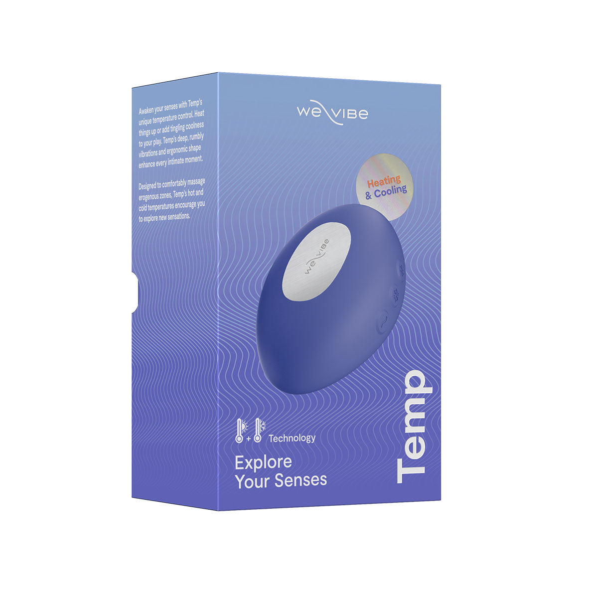 We-Vibe Temp Heating &amp; Cooling Massager – Lavender Blue