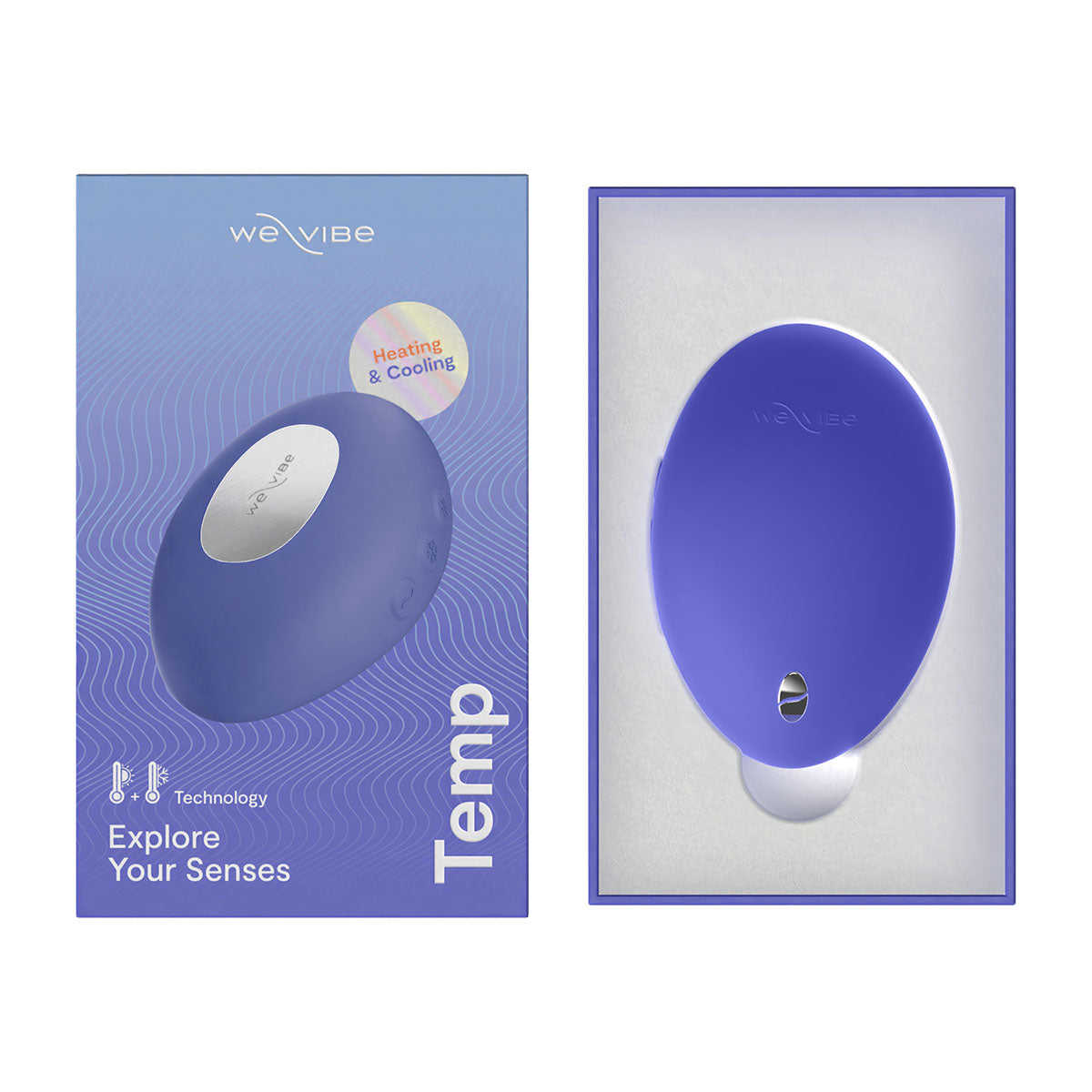 We-Vibe Temp Heating &amp; Cooling Massager – Lavender Blue
