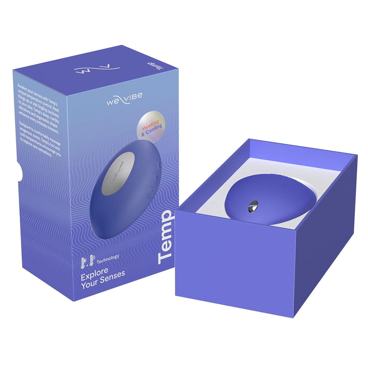 We-Vibe Temp Heating &amp; Cooling Massager – Lavender Blue