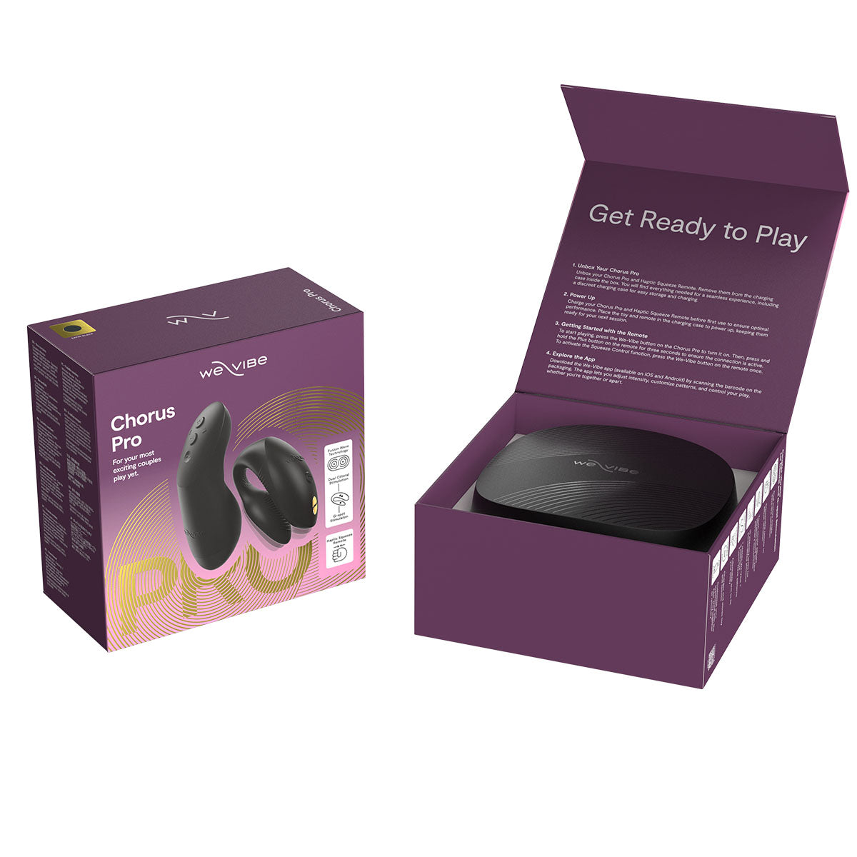 We-Vibe Chorus Pro – Satin Black