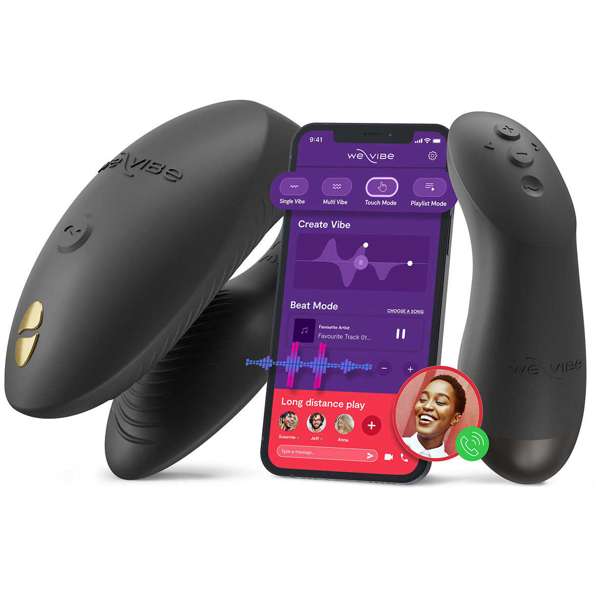 We-Vibe Chorus Pro – Satin Black