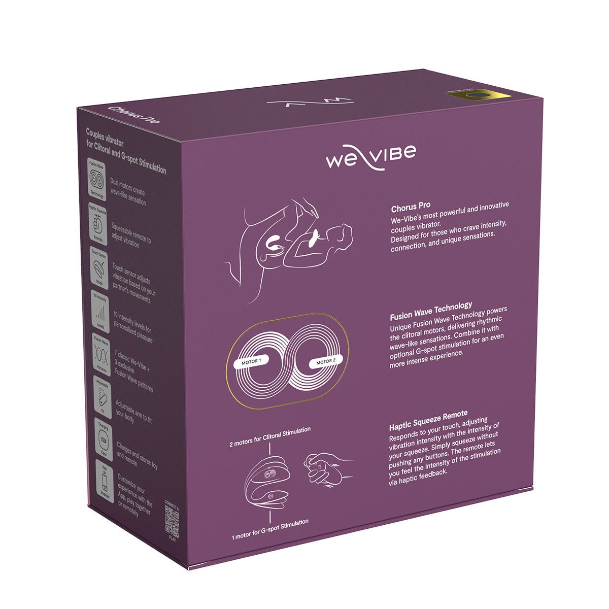 We-Vibe Chorus Pro – Satin Black
