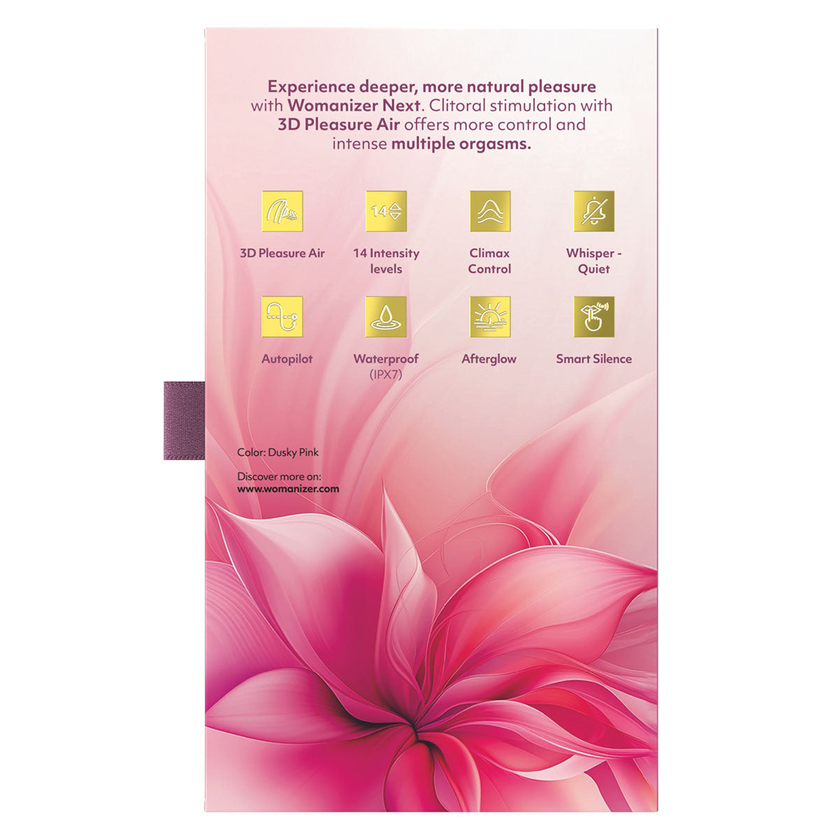 Womanizer Next Sensual Collection – Dusky Pink