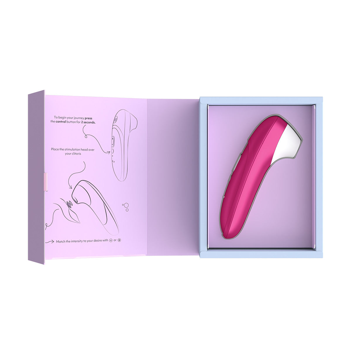Womanizer Pro – Clitoral Stimulator – Vibrant Pink