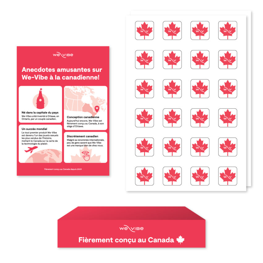 WE-VIBE® Canadian Proud Merch Kit - French