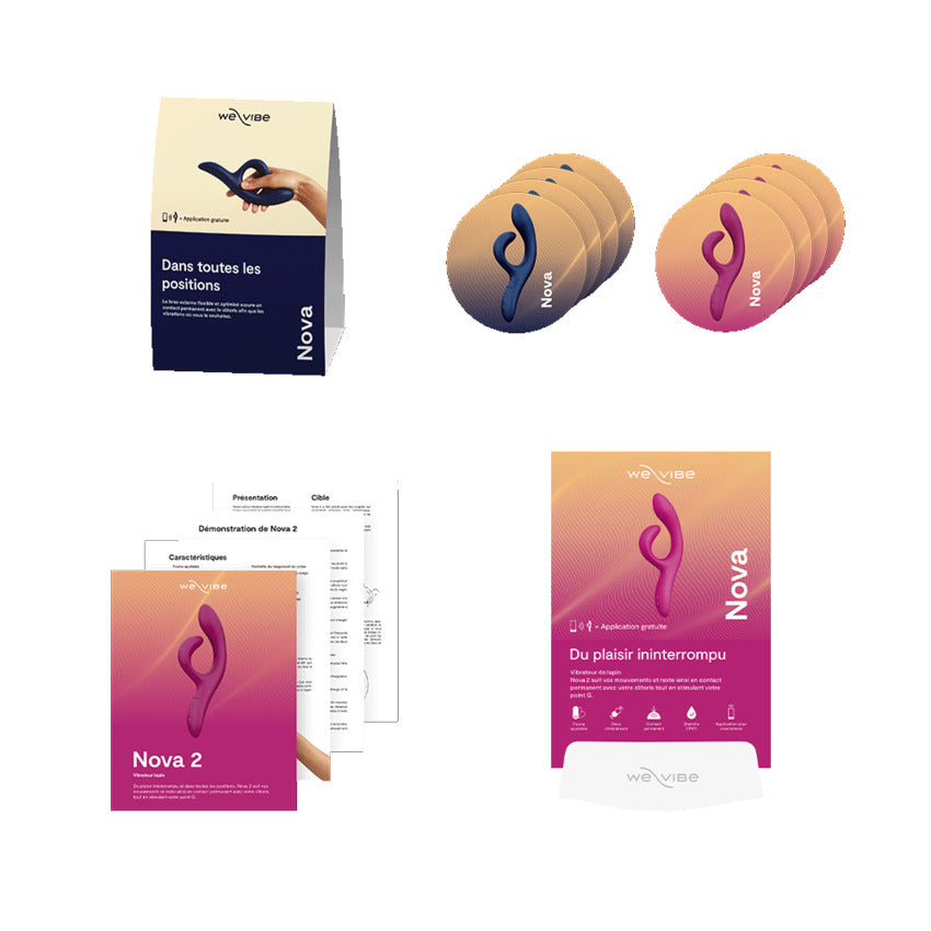 WE-VIBE® Nova 2 - Merch Kit - French
