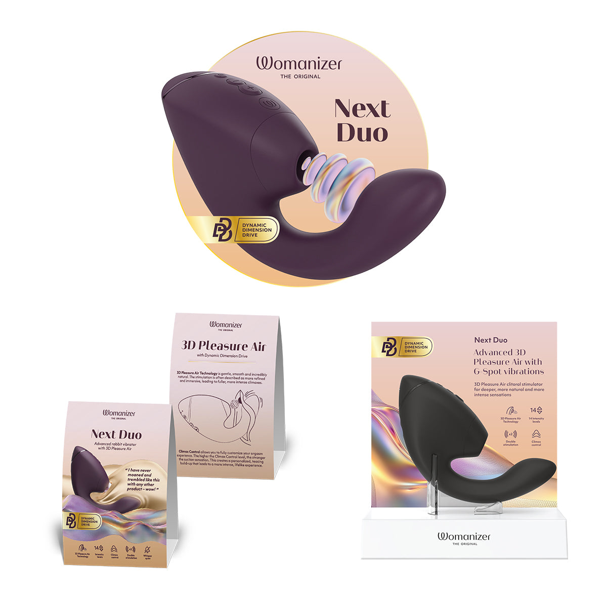 Womanizer® - Next Duo Merch Kit - EN/FR (6087)