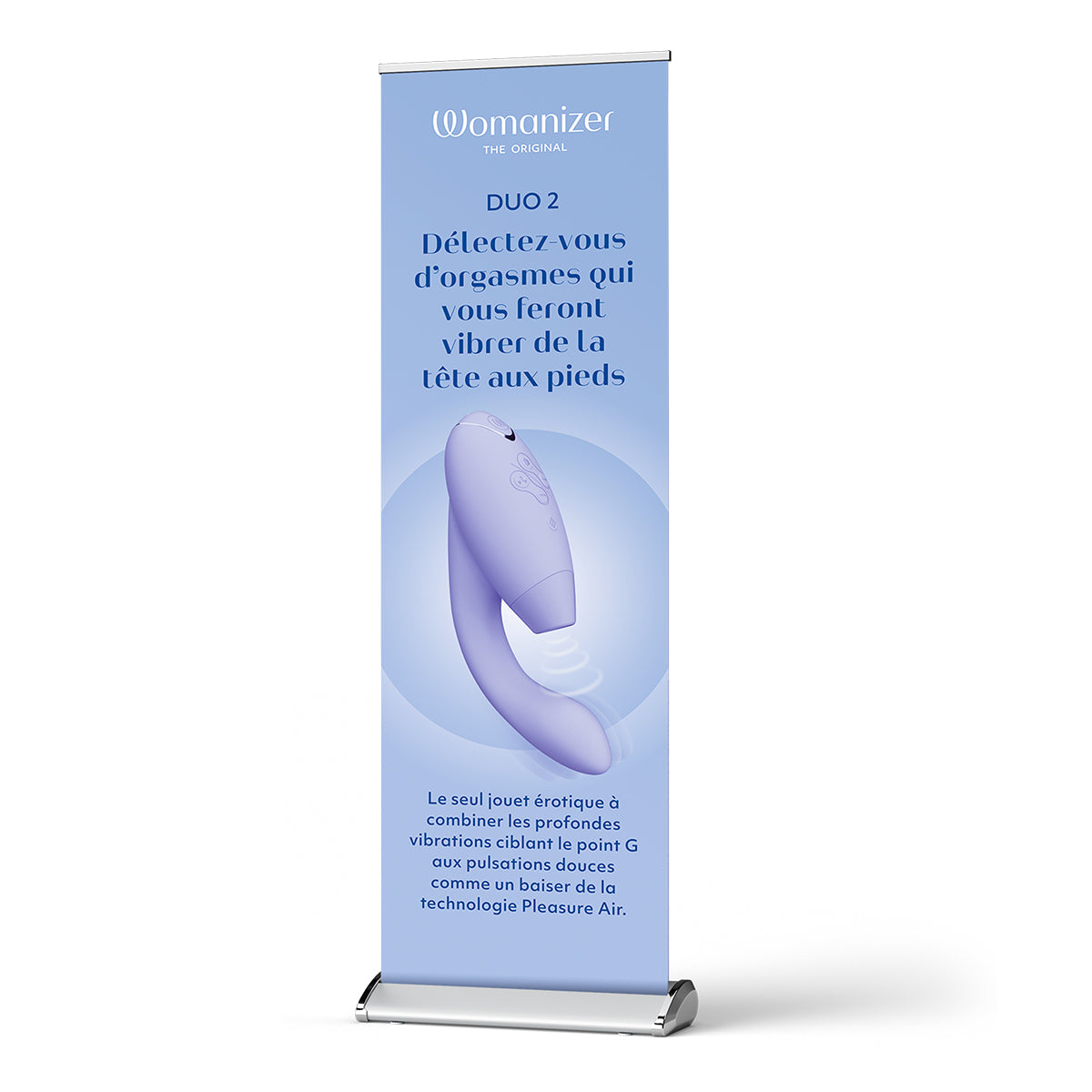 Womanizer DUO 2 Roll-up Banner