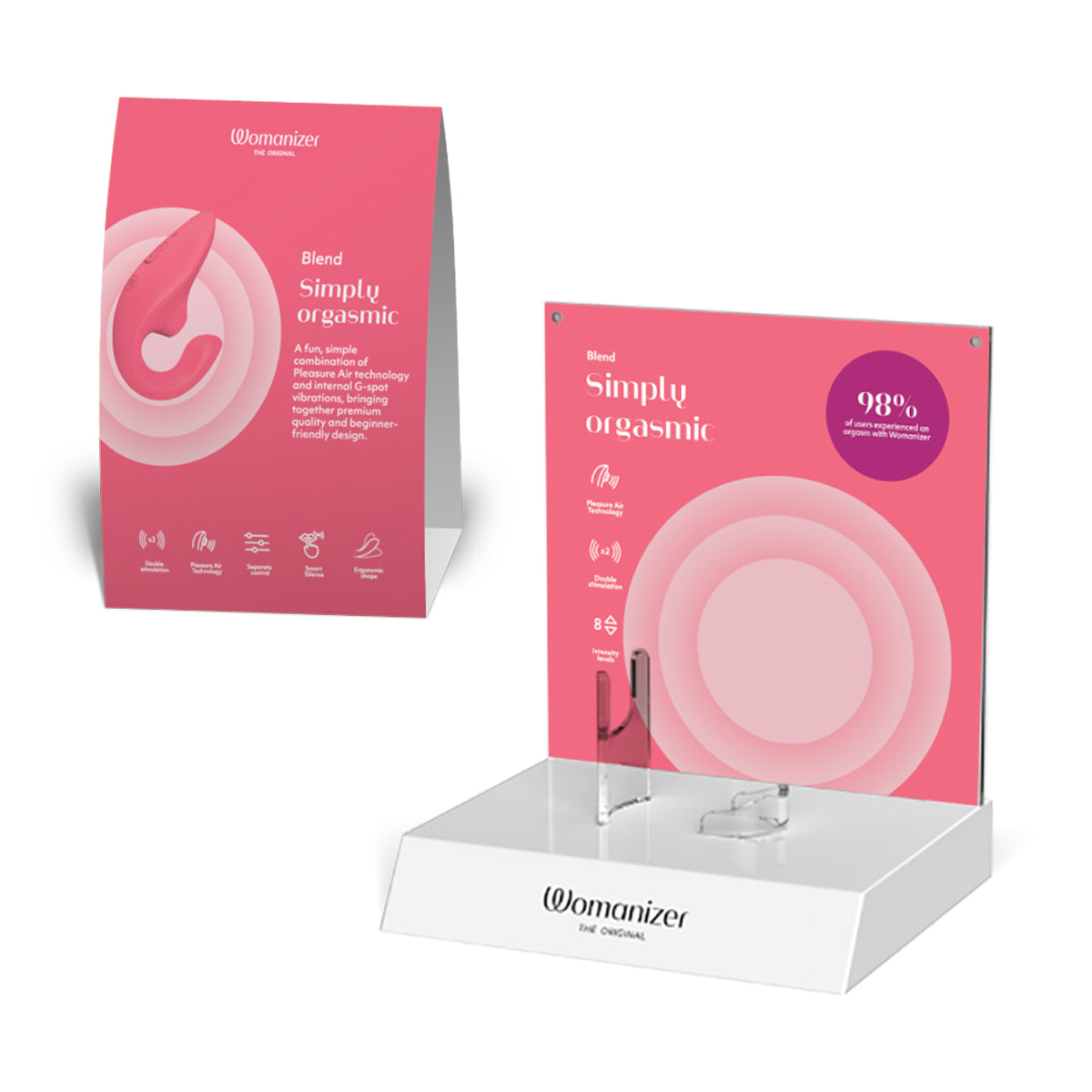 Womanizer Blend Merch Kit en/fr